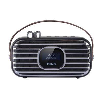 FlinQ DAB+ Radio - Draadloze Speaker - 80 stations - DAB+ Ruisvrij - Bluetooth