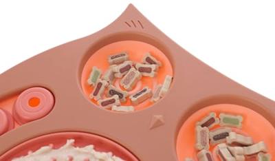 Puzzle/Gioco di apprendimento - KERBL - Gufo - 30 x 28 cm - Salmone e Marrone