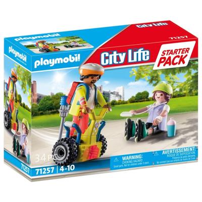 PLAYMOBIL City Life Starter Pack redding met segway 71257