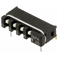 C & K Switches SPA04AB DIP Switch SP Series DIP-schakelaar Aantal polen 4 1 stuk(s) Tube - thumbnail