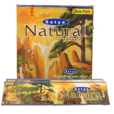 SATYA Wierook Natural Agarbatti (12 pakjes) SATYA Wierook Natural Agarbatti (12 pakjes)