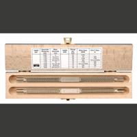 Bahco 1450D/2 Set dubbele draadvijlen, 2-delig, met schroefdraadtabel 1 stuk(s) - thumbnail