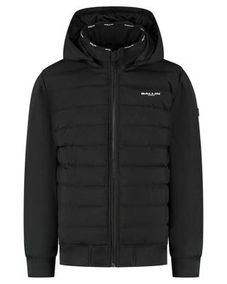 Ballin winter winterjas jongens - zwart - gewatteerd