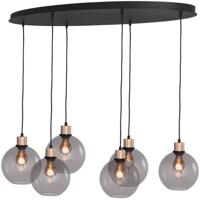 Masterlight Hanglamp ovaalLazise Oval 6x Ø 20cm goud - 2644-05-02-130-50620 - thumbnail