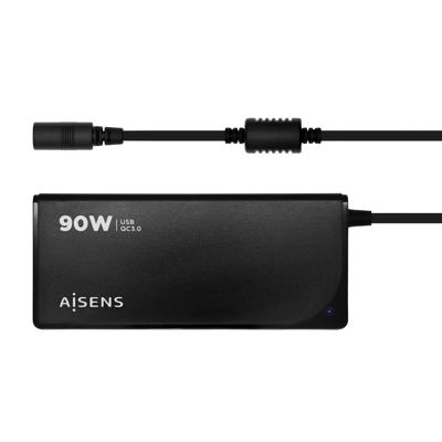 Laptop oplader Aisens ASLC-90WAUTO-BK Universeel