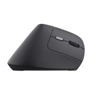Trust Bayo II Ergonomische muis Draadloos Optisch Zwart 6 Toetsen 800 dpi, 1200 dpi, 1600 dpi, 2400 dpi Ergonomisch, Geluidsarme toetsen, Geïntegreerd - thumbnail