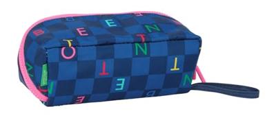 Alleshouder Benetton Damero Marineblauw 20 x 8 x 8 cm