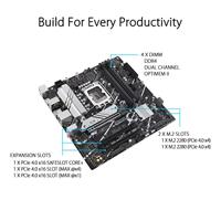 ASUS PRIME B760M-A D4-CSM Intel B760 LGA 1700 micro ATX - thumbnail