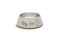 Beeztees Kitty Cat - Kattenvoerbak - Grijs - 14X4,5 Cm - thumbnail