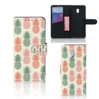 Xiaomi Redmi 8A | Book Cover | Ananas | Portemonnee hoesje - thumbnail