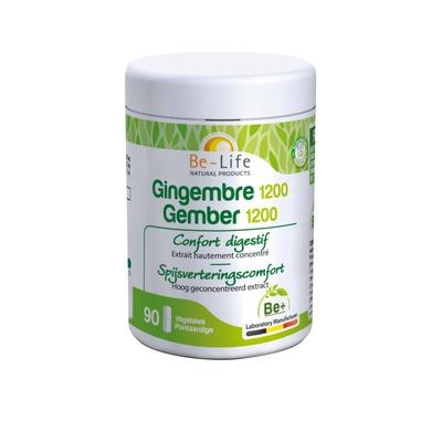 Be-Life Gember 1200 bio 90 Vegetarische capsules