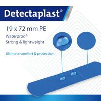 Detectaplast Universal pleister, ft 19 x 72 mm, pak van 100 stuks - thumbnail
