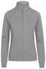 Promodoro CD5275 Women´s Sweatjacket - New Light Grey (Solid) - L - thumbnail