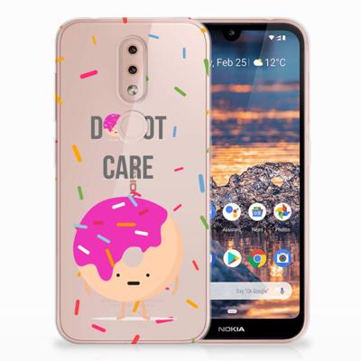 Nokia 4.2 Siliconen Case Donut Roze Nokia 4.2 Siliconen Case Donut Roze