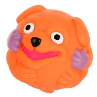 Latex hond op kleur gesorteerd 9 cm - thumbnail