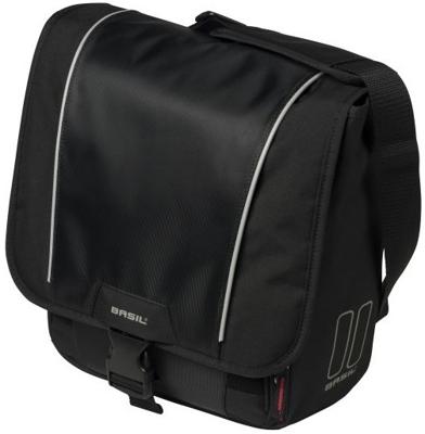 Basil sport design commuter bag - fietsrugtas zwart 18l - thumbnail