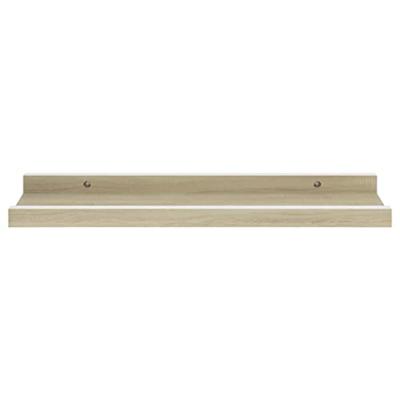 Wandschappen 2 st 40x9x3 cm wit sonoma eikenkleurig Wandschappen 2 st 40x9x3 cm wit sonoma eikenkleurig