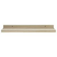 Wandschappen 2 st 40x9x3 cm wit sonoma eikenkleurig - thumbnail