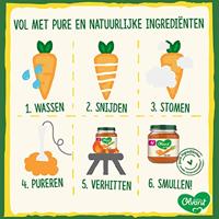 Olvarit 8+ Maanden Pompoen Kip Rijst 200g bij Jumbo - thumbnail