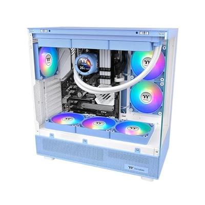 Thermaltake CT140 Reverse ARGB Sync PC Cooling Fan Hydrangea Blue 2 Pack PC-ventilator (b x h x d) 140 x 140 x 25 mm