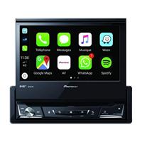 Pioneer AVH-Z7200DABAN, incl. DAB-antenne, 1-DIN-multimedia-speler, uitklapbaar 7-inch ClearType-touchscreen, smartphone-aansluiting, Apple Car Play, Android Auto, USB, Bluetooth, 13-bands EQ - thumbnail