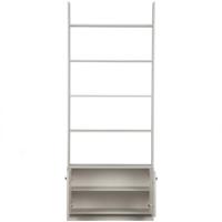 WOOOD Boekenkast 'Madu' Grenenhout, 200 x 80cm - thumbnail