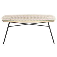 Le Sud loungetafel Grimaud - zwart/naturel - 100x60x42 cm - thumbnail