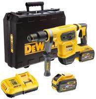 DeWALT DCH481X2 Accu combihamer SDS-Max 6,1J 54V XR FlexVolt 9.0Ah in koffer - thumbnail