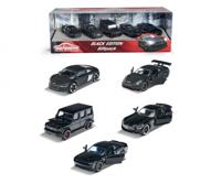 Majorette black edition giftpack, 5st. - thumbnail