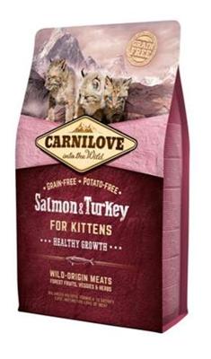 Carnilove salmon/turkey kittens kattenvoer 2 KG