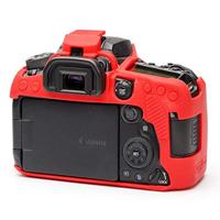 easyCover Body Cover for Canon 90D Red - thumbnail