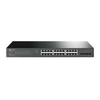 TP-Link Omada TL-SG2428P Managed L2/L2+ Gigabit Ethernet (10/100/1000) Power over Ethernet (PoE) 1U Zwart - thumbnail