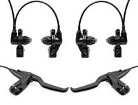 Velgremset Magura HS11 Direct Mount / IDM (Integrated Direct Mount) 2 schroeven bevestiging Voor- & achterrem (kabellengte 750 & 2050mm) - thumbnail