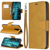 Voor Xiaomi Redmi Note 8Pro retro Lambskin textuur zuivere kleur horizontale Flip PU lederen draagtas met houder & kaartsleuven & portemonnee & Lanyar - thumbnail