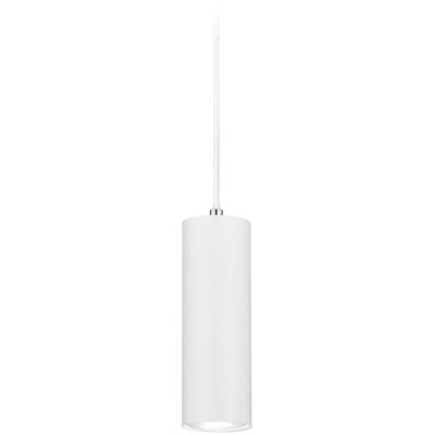 LED Railverlichting Hanglamp - 2 Fase GU10 - Mat Wit Aluminium