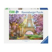 Ravensburger legpuzzel verliefd in parijs, 1500st. - thumbnail