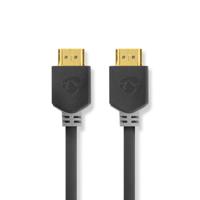 High Speed HDMI-kabel met Ethernet | HDMI-connector - HDMI-connector | 10 m | Antraciet - thumbnail