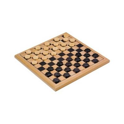 Engelhart Longfield games houten damspel Engelhart Longfield games houten damspel