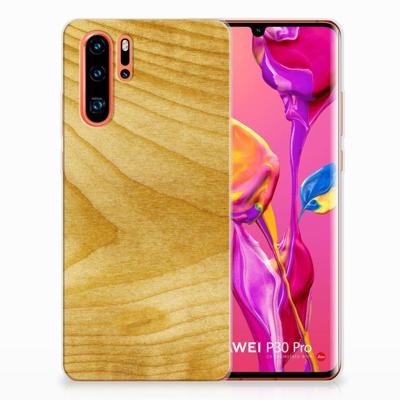 Huawei P30 Pro | Bumper Hoesje | Licht Hout Huawei P30 Pro | Bumper Hoesje | Licht Hout