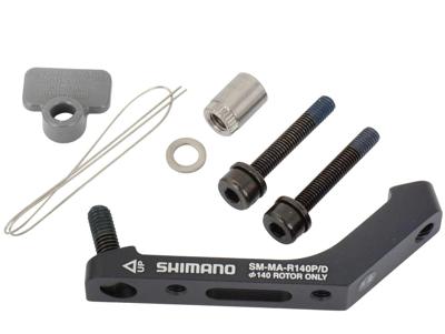 Shimano SM-MA-R140P/D Post-Mount to Flat-Mount Adapter for Rear 140mm Rotor