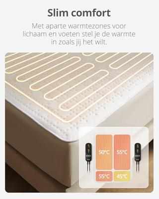 Duux Snooze Bamboo Heated Underblanket 200 x 155 Elektrische deken Duux Snooze Bamboo Heated Underblanket 200 x 155 Elektrische deken