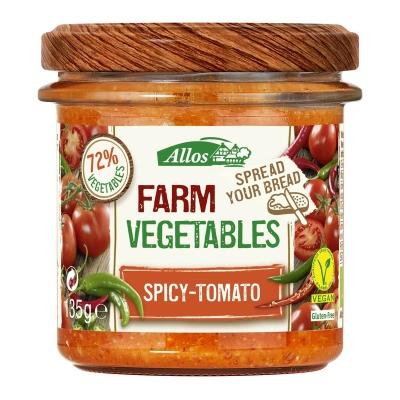 Allos Farm vegetables pittige tomaat bio 135 Gram