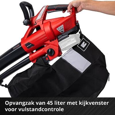 Einhell Power X-Change GE-CL 36 Li E Bladzuiger, Bladblazer Accu Zonder accu, Met draaggordel