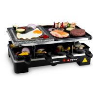 Alpina Raclette/steengrill inclusief pannetjes en spatels - thumbnail