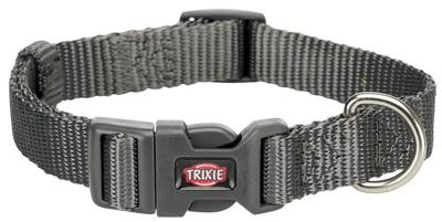 Hondenhalsband Trixie New Premium Grafiet M/L 35-55 cm