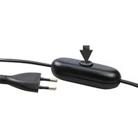 interBär 8119-004.61 LED-snoerdimmer Zwart Schakelvermogen (min.) 5 W Schakelvermogen (max.) 100 W 1 stuk(s) - thumbnail