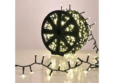 Fedec Kerstverlichting 1.000 led lichtjes op katrol - 20 meter - binnen of buiten