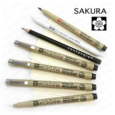Sakura zentangle toolset, 12dlg.