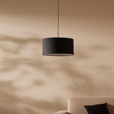 Kave Home Lampenkap 'Santana' Ø50cm, kleur Zwart