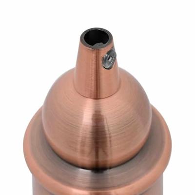 VidaXL Lamphouders 2 st rood brons e27 VidaXL Lamphouders 2 st rood brons e27